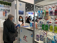 Кубанские предприятия представляют свою продукцию для сферы клининга в Москве